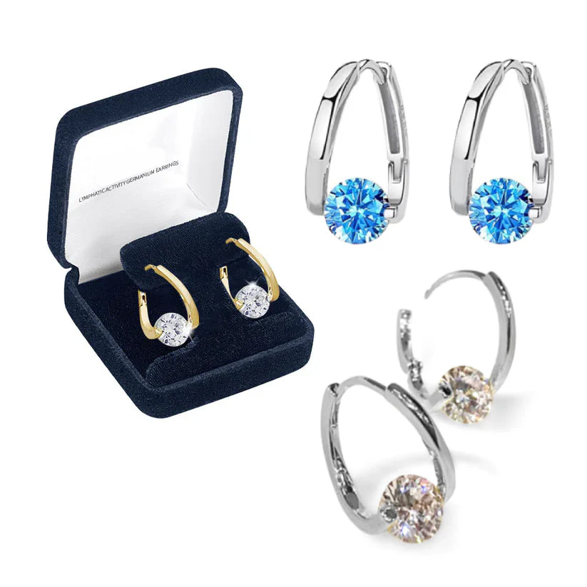 (đĽLAST DAY SALE-61% OFF) Histone⢠Lymphvity MagneTherapy Germanium Earrings